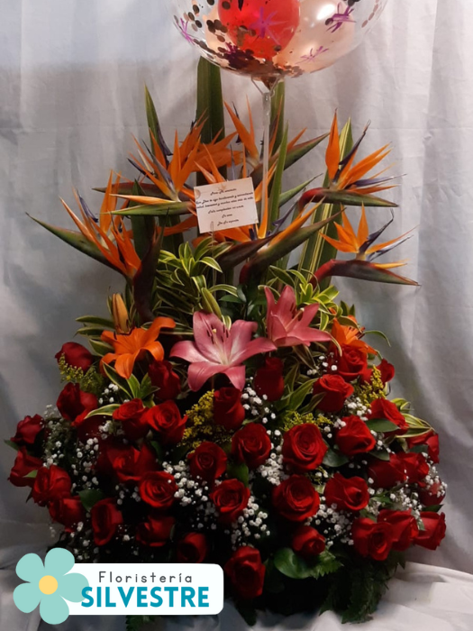 arreglo de aniversario, cupleaños