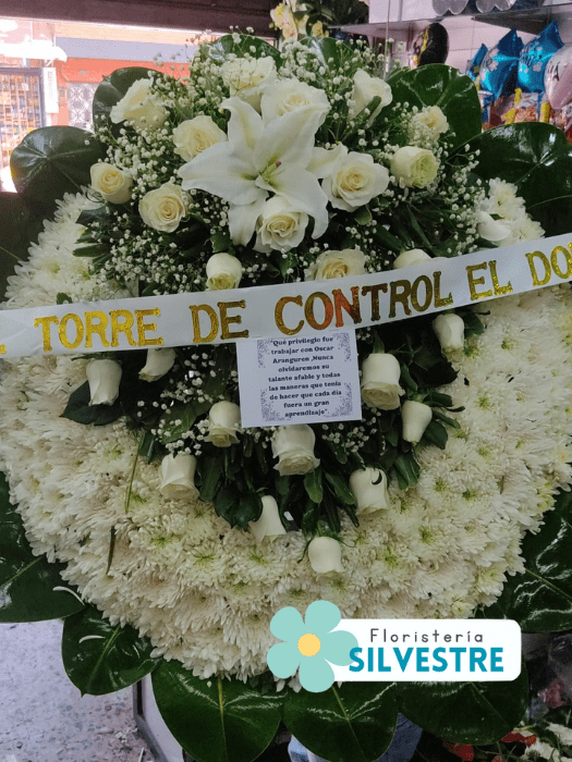 Corona Fúnebre Angel