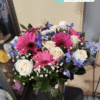 jarron de flores jarron de lirios jarron de gerberas