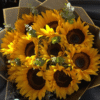 ramo de girasoles para pareja